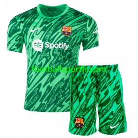 Tenue FC Barcelone Gardien Enfant Domicile 2024-2025 Maillot de Foot